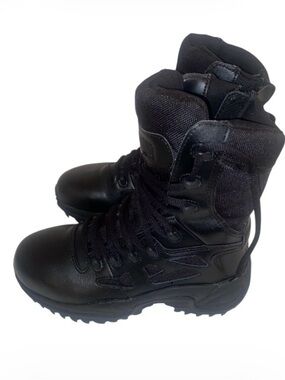 Reebok Black Athletic Lace-Up Shoes